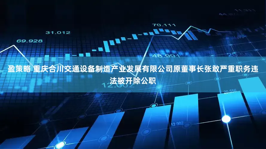盈策略 重庆合川交通设备制造产业发展有限公司原董事长张敢严重职务违法被开除公职