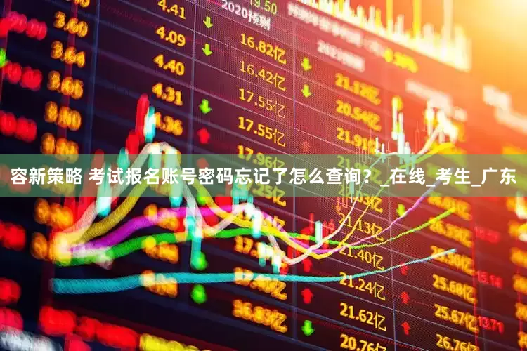 容新策略 考试报名账号密码忘记了怎么查询？_在线_考生_广东